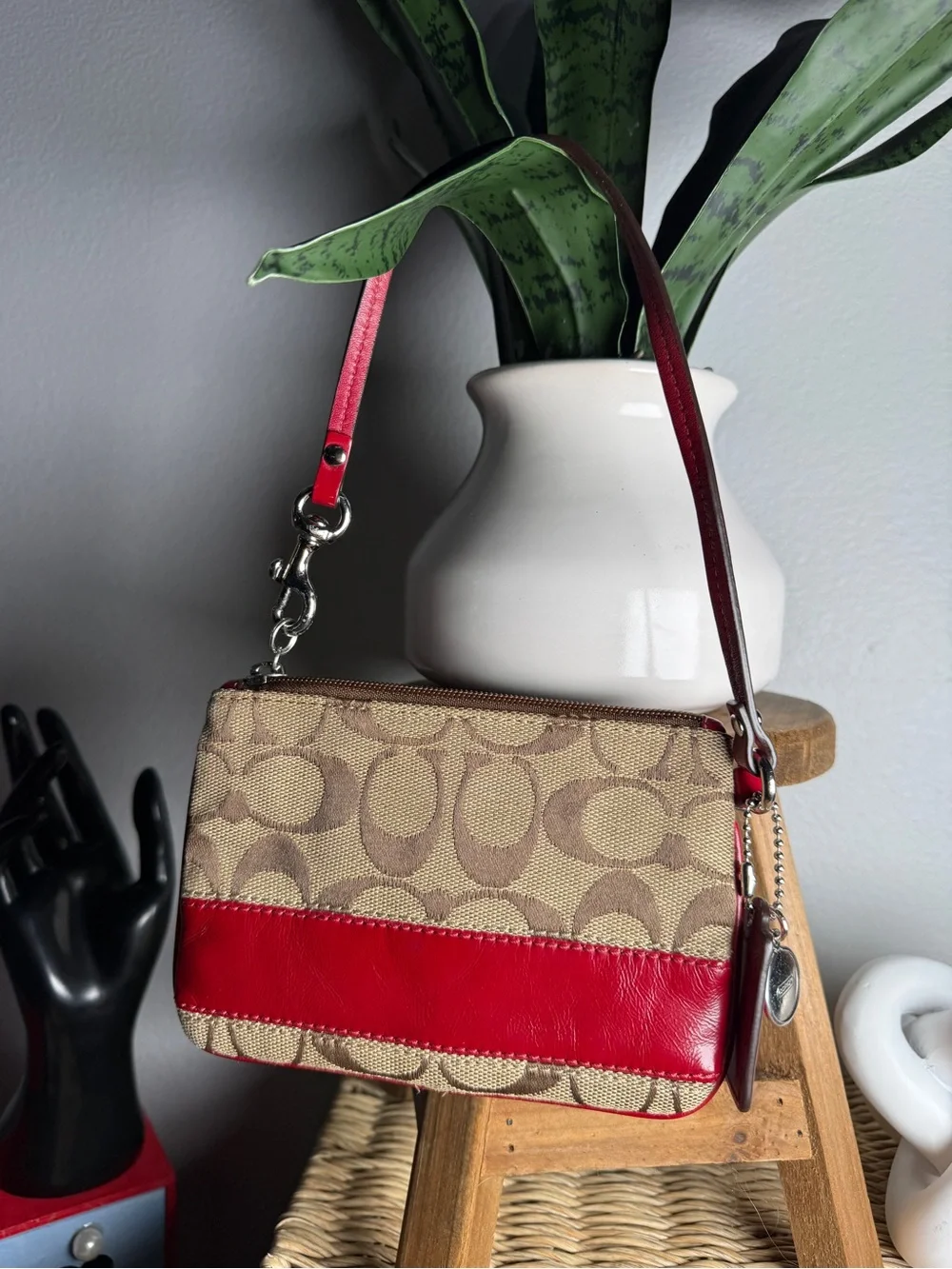 Coach wristlet signature